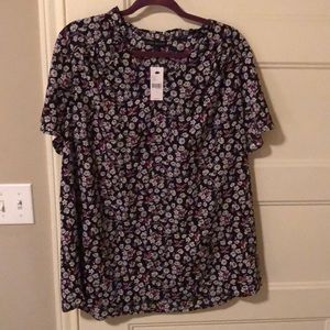 Lane Bryant size 16 floral blouse